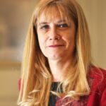 Verónica Magario durante una actividad oficial sobre reelecciones indefinidas intendentes bonaerenses