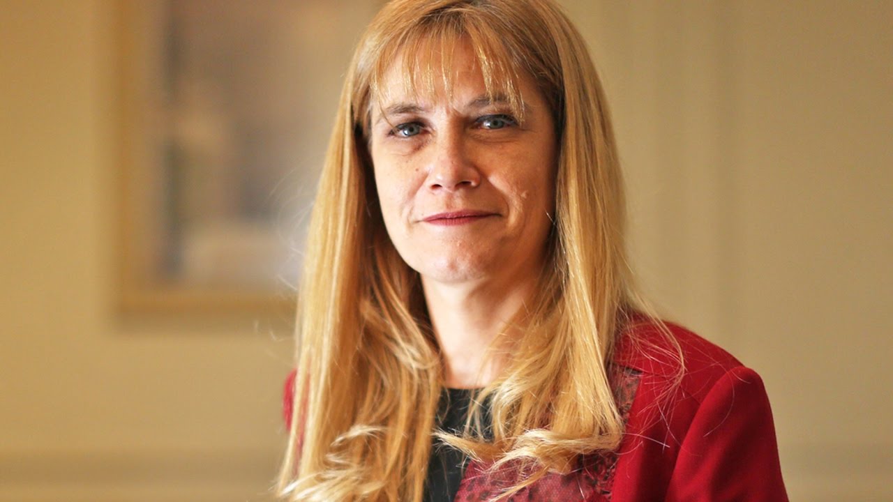 Verónica Magario durante una actividad oficial sobre reelecciones indefinidas intendentes bonaerenses