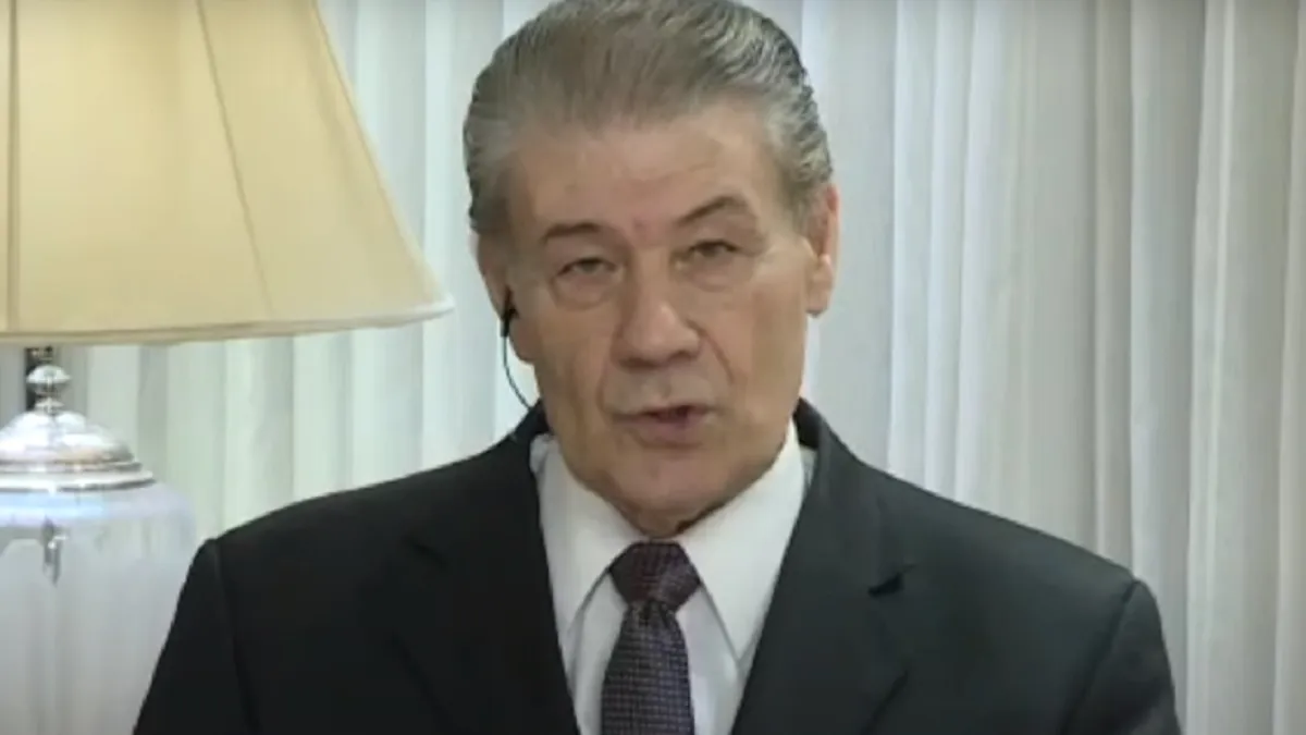 Víctor Hugo Morales durante una editorial sobre Víctor Hugo Morales Milei y sus críticas al Gobierno.