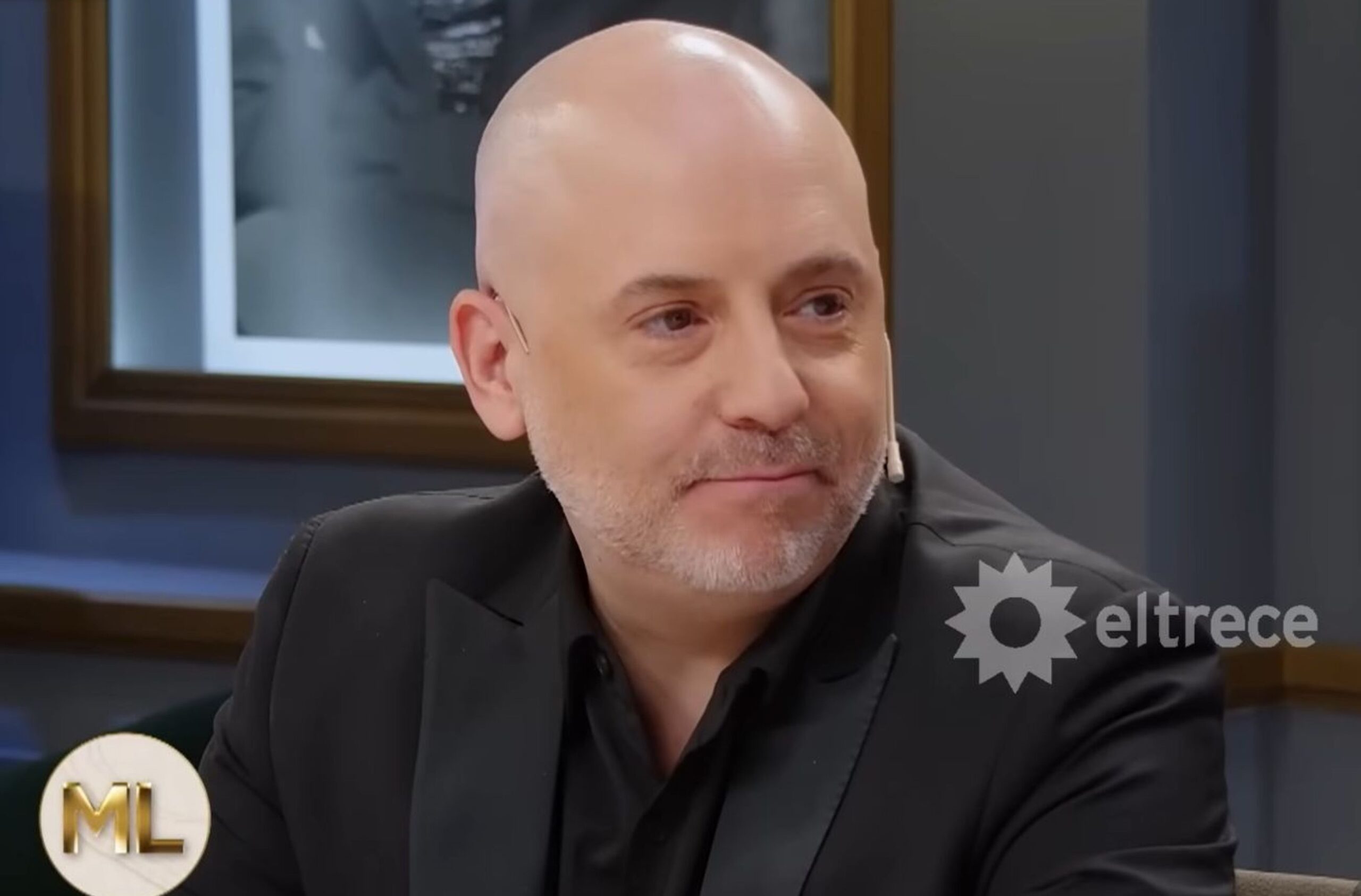 José María Muscari durante una entrevista en la que recordó a Ernestina Pais