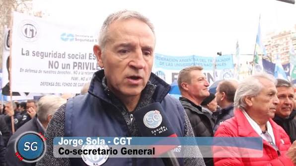Jorge Sola desmiente acuerdos en declaraciones a la prensa