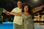 Sergio Lapegüe junto a Bochi durante un evento tras compartir el mensaje de Sergio Lapegüe sobre su esposa