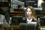 Pilar Ramírez y legisladores de LLA durante la presentación de sus propuestas para el Presupuesto 2027 de Jorge Macri